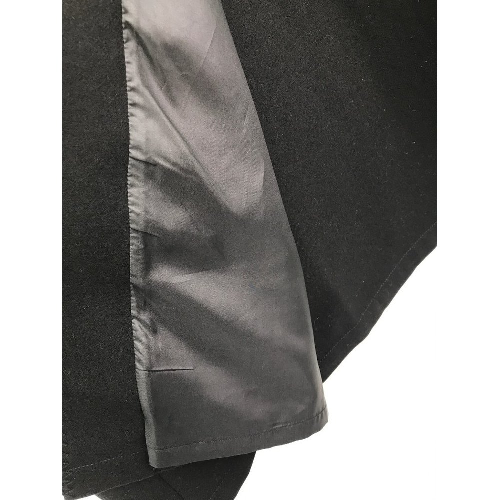 Eddie Bauer Wool Blend Maxi Wrap Skirt Black 14 Tall - Picture 4 of 6